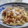 h☆m☆'s cooksnap of when they made ☆カルボナーラ☆.