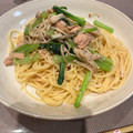 かなぴょー's cooksnap of when they made お店と同じ～ツナと小松菜のパスタ♪.