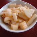 かけＰ's cooksnap of when they made カンコク＊ホンカク＊カクテキ.