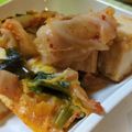 あゆたっくん's cooksnap of when they made 厚揚げと長ねぎのキムチあん卵とじ.