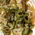 hiruka25's cooksnap of when they made 激ウマ！苦くないゴーヤチャンプル【改定】.