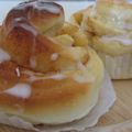 yoneyonesho's cooksnap of when they made ホームベーカリーで☆煮りんご入り簡単シナモンロール.