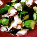 michiyo36's cooksnap of when they made 我が家の酢の物☆.