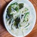 ♪sabon♪'s cooksnap of when they made あっさり味＊モヤシとわかめのサラダ＊簡単.