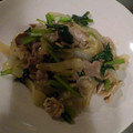 ykrykr's cooksnap of when they made ＊小松菜と豚肉の炒めもの＊.