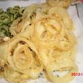 闘う料理長's cooksnap of when they made オニオンリングの天ぷら.