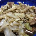 ももりん200's cooksnap of when they made ヘルシー☆舞茸とキャベツのオイスター炒め.