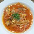 ♪ゆみこ♪'s cooksnap of when they made 缶詰で簡単に☆サバトマト.