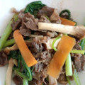 りあけんたママ's cooksnap of when they made 小松菜牛の ♪ 生姜塩 ♪ 炒め.