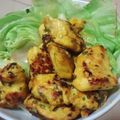 もえもえもえこ４７'s cooksnap of when they made スパイシーターメリックバジルチキン.