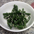 starcup's cooksnap of when they made いんげんのゴマ和え.