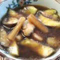 たけこのぷらこ's cooksnap of when they made 茄子と鶏肉の南蛮ソバ.