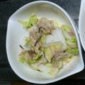 ひらつん家's cooksnap of when they made 生でシャキッと！白菜の和風ツナマヨサラダ.