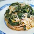 チャンクス's cooksnap of when they made モロヘイヤと豆もやしのピリナムル☀.