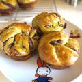 あんずとマツ's cooksnap of when they made 抹茶あんパン♪.