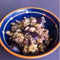 サン・サン's cooksnap of when they made そうめんのトッピングに✿なす鶏そぼろ✿.