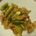 ラブリークッキー's cooksnap of when they made 豚バラ＆アスパラの甘辛BBQ風炒め.