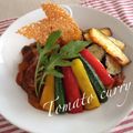 ボチボチハラハラ's cooksnap of when they made 夏野菜カレー～トマトベース☆チーズのせ～.