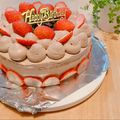 さくさくmomo's cooksnap of when they made 苺のチョコレートショートケーキ.