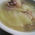 MAICHAＮ's cooksnap of when they made 大根とお肉の食べるスープ♪.