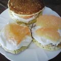 アムノス's cooksnap of when they made HMでみかんクリームどら焼き.