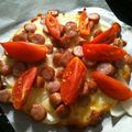 みかん由紀's cooksnap of when they made トマトとウインナーのピザ.