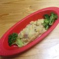 ははぁ's cooksnap of when they made ベーコン玉ねぎの焦がし醤油ポテトサラダ.