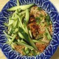 かぷち＠花嫁's cooksnap of when they made スタミナUPキムチ素麺 秘伝のタレで❢.