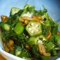 私日和's cooksnap of when they made つるむらさきなめこ和え.