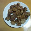 マメタン's cooksnap of when they made 蓮根入り肉団子.