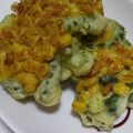 ねんのん's cooksnap of when they made 苦甘くて美味♪ゴーヤとコーンのかき揚げ.