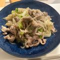 クック4CX9NN☆'s cooksnap of when they made 材料2つ☆豚こまキャベツの簡単旨塩炒め。.