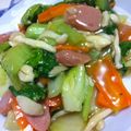 みほちゃみーん's cooksnap of when they made きのこたっぷりチンゲン菜炒め.