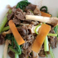 りあけんたママ's cooksnap of when they made 小松菜牛の ♪ 生姜塩 ♪ 炒め.