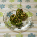 赤い電話's cooksnap of when they made お弁当に♡お魚ソーセージのお好み焼き風.