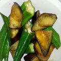Ｍｒピクルス's cooksnap of when they made 【夏野菜】茄子とオクラのポン酢炒め.