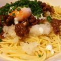 go_tep_go's cooksnap of when they made 牛肉みぞれ冷製パスタ.
