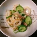 Mayumayu77's cooksnap of when they made 酒つま　ミョウガとオオバとキュウリ和え！.