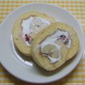 シャーマン's cooksnap of when they made 絶品ロールケーキ（マロングラッセ入り）.