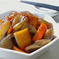 jenis's cooksnap of when they made 蒟蒻と薩摩揚げのオイスター炒め.