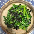 アリサ天才宇宙カフェ🐰💡🚀☕'s cooksnap of when they made 春菊とのりのナムル.