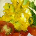 ムラサキイモ's cooksnap of when they made ｼﾝﾌﾟﾙで美味しい☆かぼちゃのサラダ.