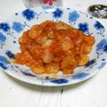 teto子's cooksnap of when they made 手作りチリソースで☆簡単おいしいエビチリ.