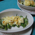 しのばぁたん's cooksnap of when they made ✿ししとうの卵チーズ焼✿.
