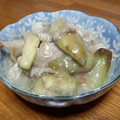 よあけ2012's cooksnap of when they made 塩麹で茄子と豚の炒め煮.
