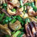 七海空's cooksnap of when they made するめいかと茄子のコチュジャン炒め.