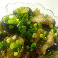 佐伯莉真's cooksnap of when they made 我家のおススメ！豚肉とナスの素揚げ中華風.