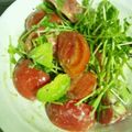 満腹亭笑子's cooksnap of when they made アボカド＆トマトのマヨわさび合え.