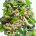 黒ネコkuro's cooksnap of when they made なすびとピーマンの大葉炒め.