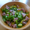 ちゃざむ's cooksnap of when they made 簡単！おいしい！生ハムとキウイのサラダ.